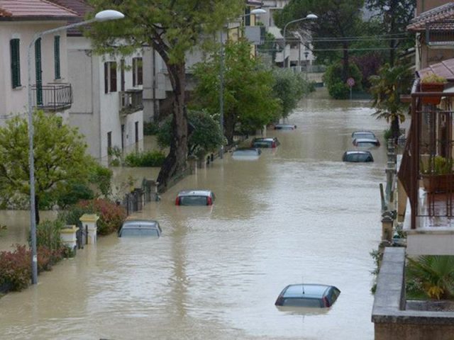 L'alluvione a Senigallia nel 2014