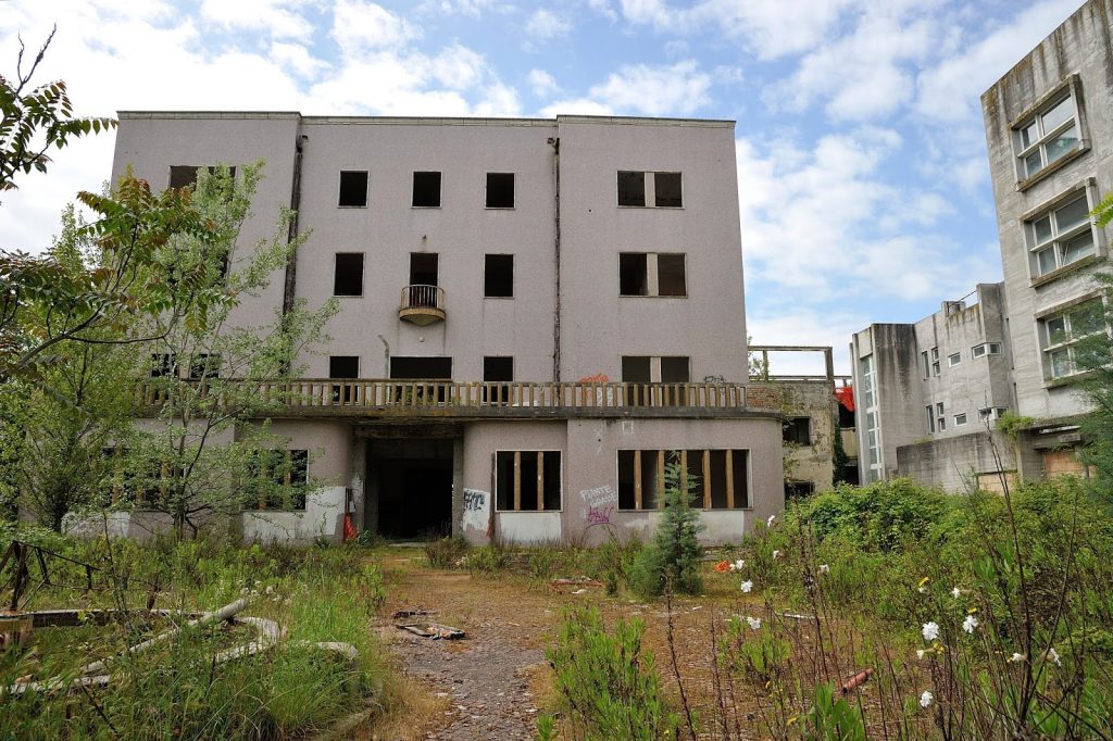 L'ex ospedale Muzio Gallo abbandonato
