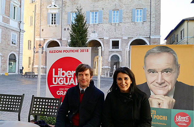 Pippo Civati e Beatrice Brignone con la lista Liberi e Uguali