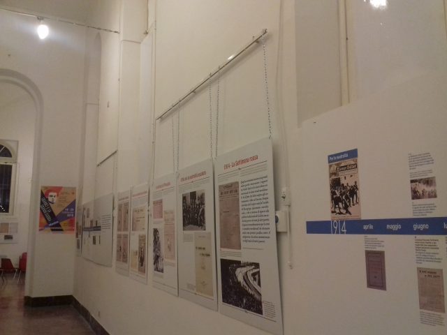 Ultimi giorni per la mostra “Gramsci e la Grande Guerra” a Palazzo dei Convegni