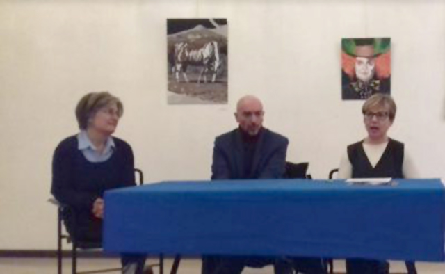 La presentazione dell'iniziativa a Chiaravalle: da sinistra: Zepparoni, Maiolatesi e Amicucci