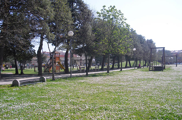 Aree verdi comunali: il parco della pace a Senigallia