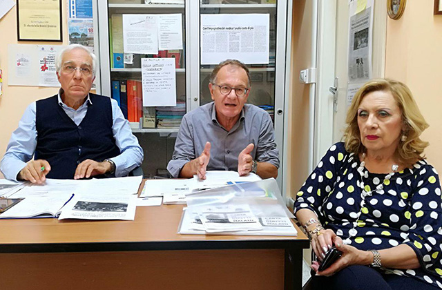 Umberto Solazzi e Carlo Massacci del Tribunale del Malato, assieme a Gianna Russo di CittadinanzAttiva, intervengono sull'ospedale di Senigallia