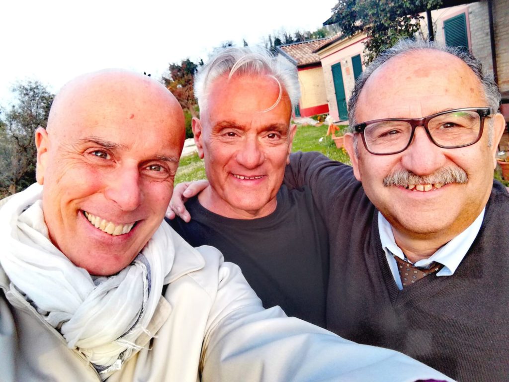 Da sinistra Antonello Maraldo, Michele Caporossi e Alfredo Cordoni