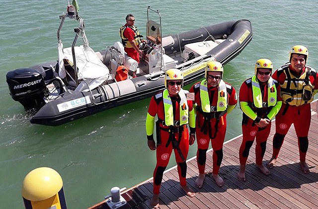 Nuove mute per il soccorso in mare degli operatori opsa della Croce Rossa di Senigallia