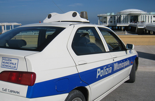 La Polizia Municipale a Senigallia