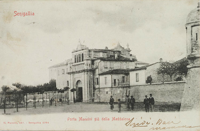 Porta Mazzini a Senigallia, agli inizi del '900