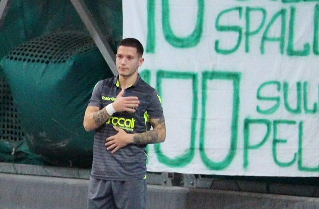 Marco Belloni, cento presenze con la maglia del Cus Ancona