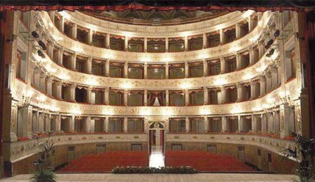 Il teatro Gentile a Fabriano|