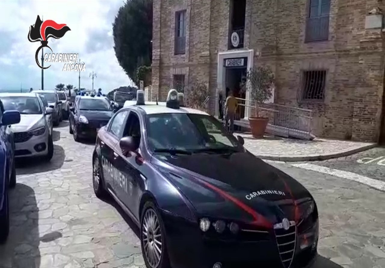 La caserma dei Carabinieri di Osimo