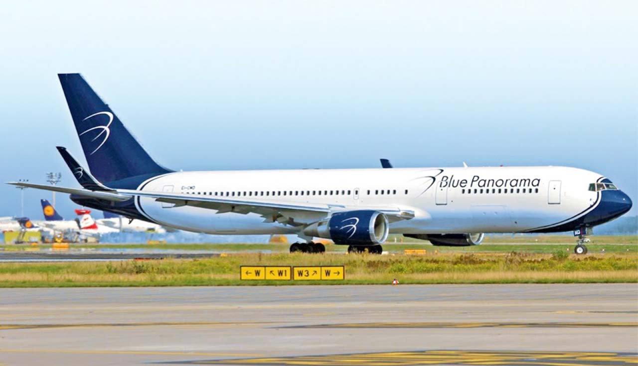 Blue Panorama Airlines, aereo