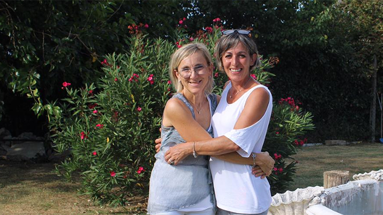 Le due mamme protagoniste dell'iniziativa: Camilla Tommasi e Giovanna Carboni
