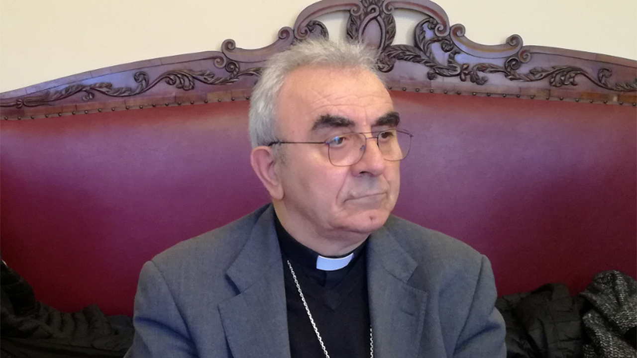 Il vescovo di Senigallia Franco Manenti