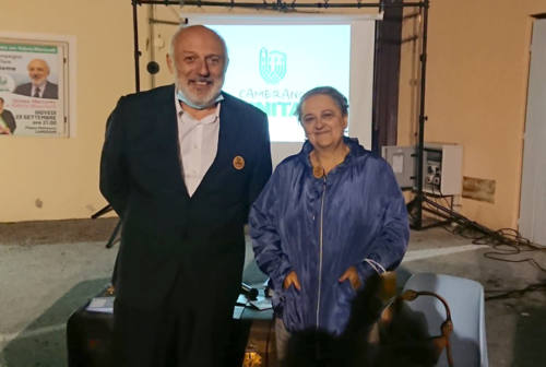 Elezioni a Camerano, la sindaca di Ancona Valeria Mancinelli a sostegno del candidato Oriano Mercante