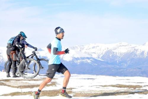 Ascoli Piceno, di corsa in montagna tra la neve: successo per la Winter Trail di Colle San Marco