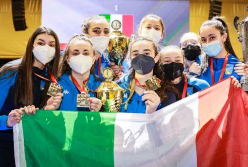 Scherma, Sofia Giordani campionessa d’Europa nella gara a squadre cadetti