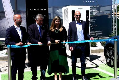 Ancona, inaugurata la stazione di ricarica Powerstop di Volvo Cars