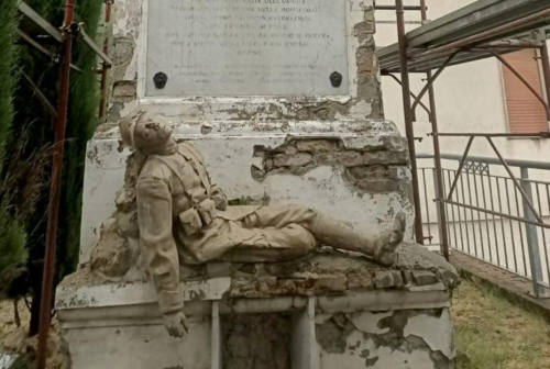 Fabriano: riqualificare il monumento ai Caduti nella frazione di Cacciano