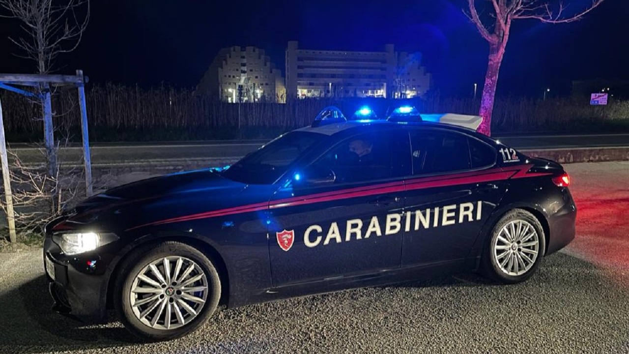 I carabinieri impegnati nei controlli in zona Cesano a Senigallia