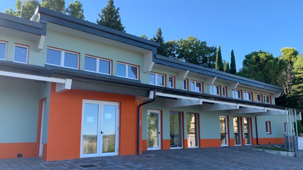 La nuova scuola dell'infanzia in località Conce, ad Arcevia