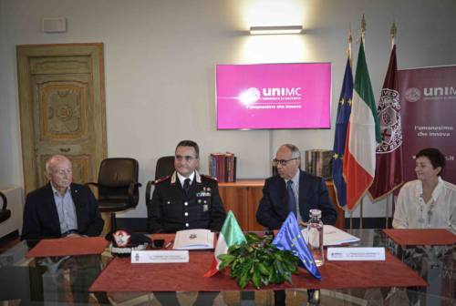Università di Macerata e Arma dei Carabinieri, accordo per favorire la formazione del personale