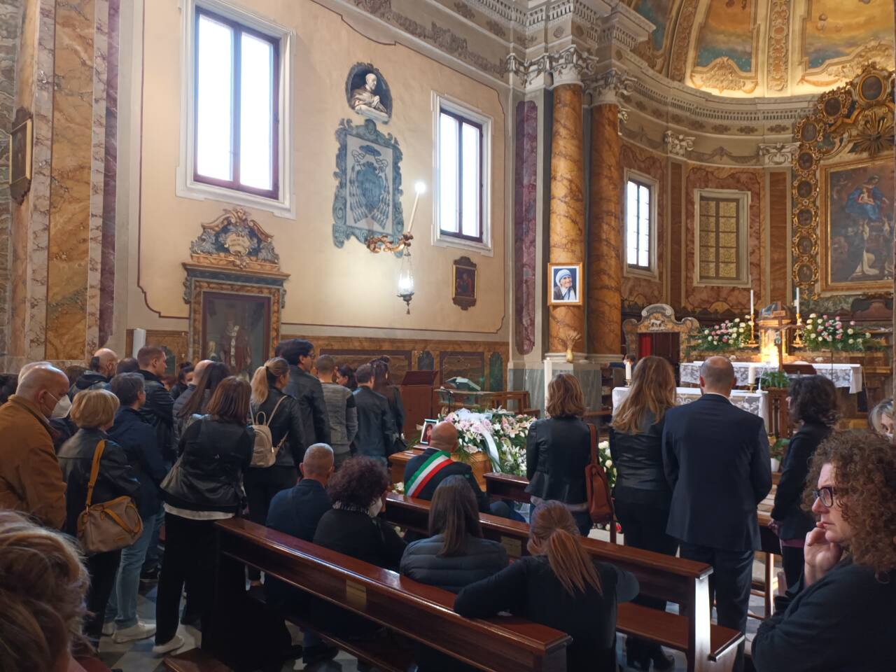 Il funerale di Ilaria Maiorano