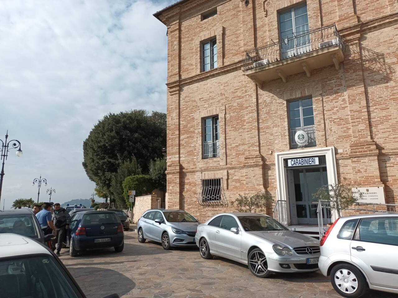 La caserma dei carabinieri di Osimo