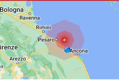 Terremoto, nuova scossa di magnitudo 4.3: epicentro a largo di Fano