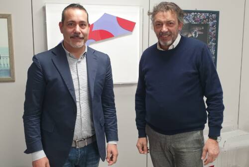 Castelfidardo, il sindaco Ascani in visita alla Vesta Design