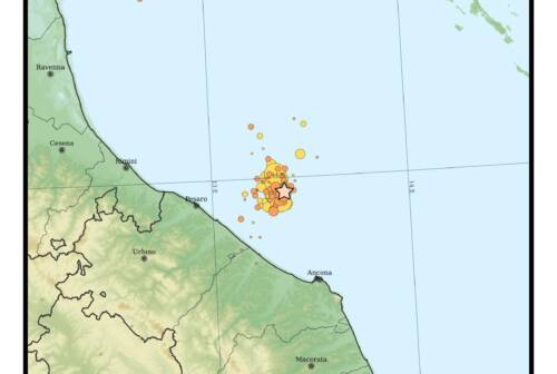 Fano, nuove scosse di terremoto: magnitudo 3.5