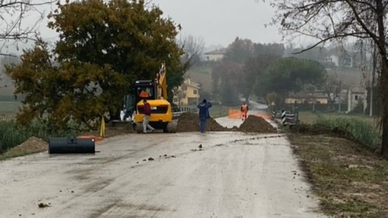 Ponte del Burello, partiti i lavori a Corinaldo dopo l'alluvione del 15 settembre 2022