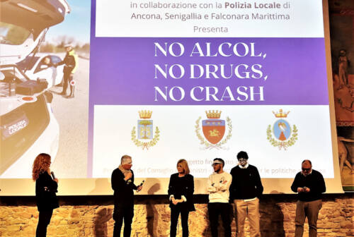 “No alcol, no drugs, no crash” è il progetto indirizzato ai giovani che coinvolge Ancona, Falconara e Senigallia