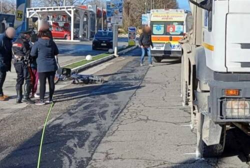 Urto camion-bicicletta a Senigallia, 64enne grave all’ospedale di Ancona