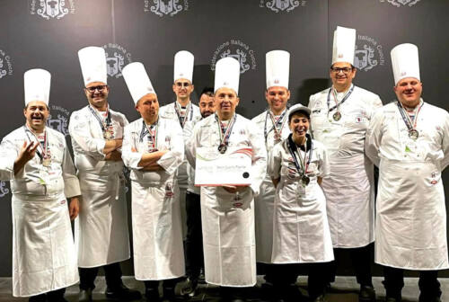 Campionati italiani Cucina: medaglia d’argento per il team Cuochi Marche a Rimini