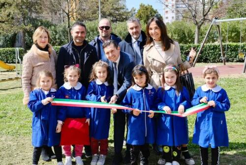 Ascoli, a Monticelli un nuovo parco giochi per le famiglie: investiti oltre 45mila euro