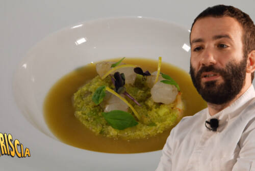 Lo chef Pierpaolo Ferracuti ospite di Striscia la notizia con la sua “Panzanella mediorientale”