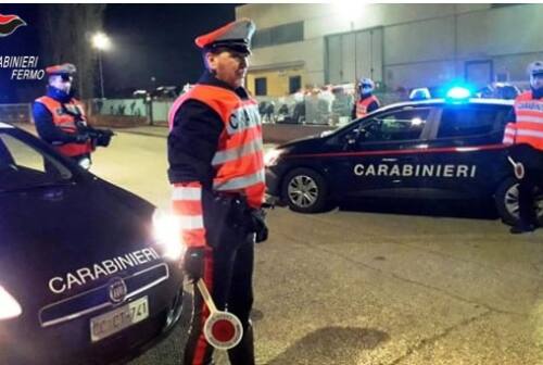 Fermo, un arresto e quattro denunce da parte dei carabinieri