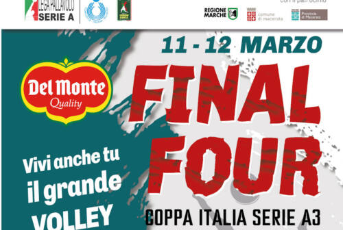 Pallavolo, nel weekend la Final Four di Coppa Italia di A3M a Macerata