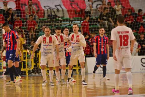 Futsal, Italservice Pesaro scatenata: 7 a 2 alla Feldi Eboli e vede la salvezza
