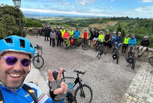 Da tutta Italia e dalla Germania per scoprire il San Bartolo in e-bike