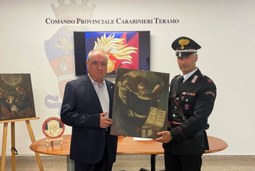 Restituiti alla Diocesi di Senigallia i dipinti rubati a Scapezzano nel lontano 1997